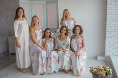 Long White floral Nighties for every woman who loves a comfortable sleep White Nightgown For Pajama Party In Spring, White Nightgown For Spring Pajama Party, White Floral Print Sleepwear For Pajama Party, White Floral Print Nightgown For Loungewear, Casual Floral Print Nightgown For Pajama Party, Feminine Summer Sleepwear For Home, Casual White Floral Print Nightgown, White Floral Print Dress For Pajama Party, White Floral Print Dress For Loungewear