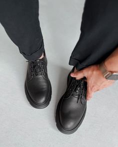 Business Oxfords With Lug Sole, Business Oxfords With Lug Sole And Plain Toe, Black Plain Toe Oxfords With Lug Sole, Black Oxfords With Lug Sole And Plain Toe, Classic Leather Shoes With Moc Toe And Lug Sole, Classic Leather Shoes With Lug Sole And Moc Toe, Masculine Oxfords With Textured Sole, Classic Business Oxfords With Lug Sole, Business Dress Shoes With Lug Sole