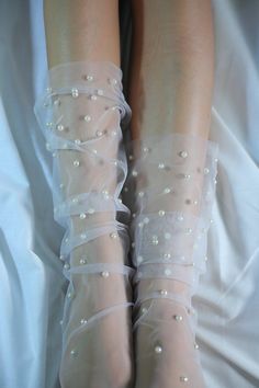 Sheer Hosiery For Spring Party, Sheer Socks For Summer Parties, Sheer Socks For Party In Summer, White Hosiery For Spring Party, White Hosiery For Party In Spring, White Party Hosiery For Spring, Elegant White Stockings For Party, Sheer Stockings For Spring Party, Spring Party Sheer Stockings