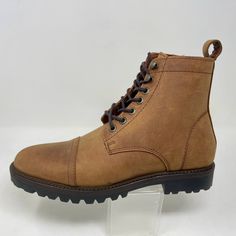 Portland Leather Breaker Patina Boots Mens 9 1/2 Brown Suede Handmade 171.6=S1505 Men's Size: 9 1/2 These Look Brand New. Style No: Bp2123691 Handmade In Mexico. Beautiful Pre-Owned Condition - No Flaws. Palm Soft Glove Leather Lining New Retail - $ 297 Inv: S-1505 Shaft Height: 5 1/2" We Recycle All Packaging. Color = Caribou We Always Carefully Package And Ship Immediately. Will Ship As Pictured. - Thanks For Looking. Brown Goodyear Welted Leather Lace-up Shoes, Brown Goodyear Welted Lace-up Leather Shoes, Brown Moc Toe Lace-up Boots With Leather Footbed, Brown Oiled Leather Lace-up Boots With Round Toe, Brown Lace-up Boots With Leather Sole For Business, Brown Goodyear Welted Cap Toe Leather Shoes, Brown Goodyear Welted Lace-up Boots For Fall, Brown Leather Cap Toe Shoes With Rubber Sole, Brown Cap Toe Leather Shoes With Rubber Sole