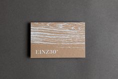 a piece of paper with the word finz 30 printed on it sitting on top of a table