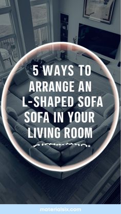 5 ways to arrange an L-shaped sofa in your living room. Conversation Nook, Statement Pillow, Living Room Setup, Corner Space, Shaped Sofa, L Shaped Couch, Gathering Space, L Shaped Sofa, Furniture Layout