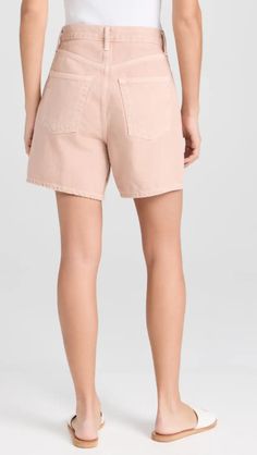 AGOLDE Stella Shorts: High Rise Baggy | Shopbop Wed Leg, Baggy Shorts, Pink Salt, Short Outfits, Stretch Denim, New Arrivals, Salt, High Rise, Wardrobe