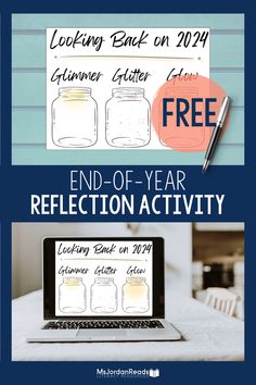 Look back and reflect on the best parts of 2024 with a self-reflection activity page! ✨ Download a FREE 'Glimmer, Glitter, Glow' activity page!