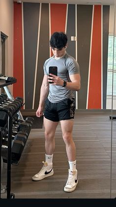 Wife Beater Outfit Men, Gym Outfit Nike, Men Gym Outfits, Gym Outfit Men Style, Gym Fits Men, Shorts Gym Outfit, Aesthetic Guy Outfits, Gym Clothes For Men, Gymwear Outfits