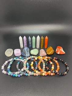 Everything you neeed in one set! 🔮 Spiritual Rose Quartz Crystals With Natural Stones, Spiritual Rose Quartz Crystals, Multicolor Spiritual Crystals For Gift, Multicolor Spiritual Crystals Gift, Multicolor Healing Crystals, Multicolor Spiritual Crystals As A Gift, Multicolor Spiritual Healing Crystals, Spiritual Multicolor Crystals As Gift, Multicolor Spiritual Mineral Crystals