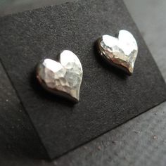 Hammered Heart Shape Sterling 925 Silver Earring , Delicate Earring, Love Gift ,Handmade  Jewelry For Express Your Love, Women's Jewelry Item- Heart Shape Earring Material- 925 Sterling Silver Color- Silver Ready To Ship 1 to 3 Business Days We Are 24*7 Available For Our Costumers    Please Check Our Product shop Link Is here  https://www.etsy.com/shop/925silverjewls we also accept customize order for as per your needs. We also accept wholesale orders on wholesale value. Please contact us for wh Hammered Silver Heart Jewelry, Heart-shaped Hammered Sterling Silver Jewelry, Silver Sterling Silver Heart Cut Earrings, Handmade Silver Heart Earrings For Valentine's Day, Silver Teardrop Heart Earrings For Gift, Sterling Silver Earrings For Anniversary, Sterling Silver Earrings For Mother's Day Anniversary, Sterling Silver Heart Wedding Earrings, Sterling Silver Earrings For Anniversary And Mother's Day