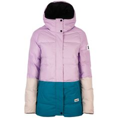 evo.com | Planks Insulated Jackets > If you tend to run cold, it's no reason to avoid the wonders of outdoor winter recreation. You just need the right gear. The Planks Clothing Huff 'n' Puffa Jacket combines the lightweight cozy warmth of your favorite puffy with the durable waterproof face fabric of your ski shell. It's super comfortable, not at all bulky, and most importantly, it's warm enough to keep even the chilliest people out having fun in the snow all day long. Polyester Taffeta Lining Pink Fleece Outdoor Outerwear, Gore-tex Outerwear For Skiing In Winter, Outdoor Fleece-lined Outerwear For Ski Season, Duvet Day, Fleece-lined Outerwear For Snowboarding, Snow Skirt, Pink Fleece-lined Outerwear For Outdoor, Haikou, Medium Purple