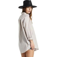 Stylish, comfortable, and timeless, the Brixton Sidney Oversized Long-Sleeve Shirt is a go-to top in our casual life. Relaxed Fall Shirt For Everyday Wear, Relaxed Everyday Shirt For Fall, Oversized Relaxed Top For Casual Gatherings, Relaxed Everyday Fall Shirt, Relaxed Oversized Top For Casual Gatherings, Trendy Relaxed Fit Shirt With Shirttail Hem, Trendy Shirt With Relaxed Fit And Shirttail Hem, Oversized Cotton Shirt In Effortless Style, Chic Shirt For Daywear With Relaxed Fit