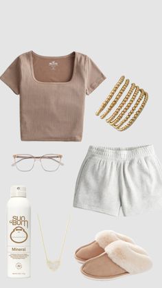 Preppy Summer Outfits, Cute Outfits For School, Lazy Outfits