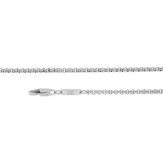 The Boxed necklace collection is distinguished by its geometric precision and contemporary flair. Each necklace is composed of a series of box-shaped links, crafted from stainless steel, which come together to form a chain that is both bold and refined.- SIZE: Adjustable- SHAPE: Boxed- MATERIAL TYPE: 316L stainless steel- FINISH: Brushed - DURABILITY: Waterproof, heatproof & sweatproof Gold Armband, Necklace Collection, Silver Chain Necklace, Box Chain, Silver Necklaces, Chain Necklace, Stainless Steel, Chain, Silver