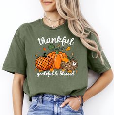 Thanksgiving Dinner Shirt, Fall Vibes Shirt, Happy Thanksgiving Shirt, Thanksgiving Shirt, Autumn Shirt, Gift for Thanksgiving. Gift for Mom, Buffalo Plaid Thanksgiving Shirt HOW TO ORDER: 1. Please, Check and Review all Photos and Size Charts (The V-necks are Women's Size, and the other styles are Unisex) 2. Choose Your T-Shirt Color/Size (You can see youth, toddler and baby options in the same drop-down menu) 3. Choose Your Quantity as much as you want. 4. Click "Add To Cart". For multiple items go back to the listing and repeat the steps. *T-SHIRTS QUALITY: The T-Shirts are relax fitted. Heather colors are cotton/poly blend. Solid colors are 100% cotton. * PROCESSING & SHIPPING: Processing time is 1-2 Business days. First Class Shipping is 2-5 days (after processing time). *CARE INSTRUC Green Graphic Print Shirt For Fall, Green Short Sleeve Tops For Fall, Cute Green Printed T-shirt, Printed Cotton T-shirt For Fall, Cute Printed Green T-shirt, Casual Green Top As Gift, Green Casual Top, Casual Letter Print Tops For Thanksgiving, Casual Tops With Letter Print For Thanksgiving