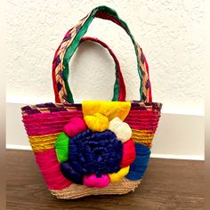 Mexican Straw Summer Bag Purse Small Handbag Purple Tote Bucket Bag For Daily Use, Purple Bucket Bag For Daily Use, Purple Shoulder Bucket Bag For Shopping, Purple Shoulder Bag With Braided Handles For Shopping, Purple Shoulder Bag With Braided Handles, Handheld Purple Shoulder Bag For Shopping, Purple Handheld Shoulder Bag For Shopping, Colorful Tote Bag With Braided Handles, Colorful Bags With Braided Handles For Everyday Use