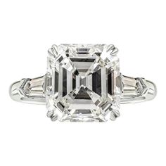 An amazing and clear asscher cut diamond certified by GIA flawless CLARITY g COLOR Asscher Cut Diamond Ring, Radiant Cut Diamond Ring, Brilliant Cut Diamond Ring, Cushion Cut Diamond Ring, Timeless Engagement Ring, Contemporary Engagement Rings, Emerald Cut Diamond Ring, Asscher Cut Diamond, Platinum Diamond Rings