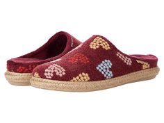 Toni Pons Miri-HF - Women's Shoes : Burgundy : Show your feet some love wearing the Toni Pons Miri-HF. Textile upper, lining, and insole. Embroidered heart design on the upper. Slip-on construction. Round-toe silhouette. Textile and synthetic ousole. Imported. Imported. Measurements: Weight: 11 oz Product measurements were taken using size 39 (US 8-8.5), width M. Please note that measurements may vary by size. Weight of footwear is based on a single item, not a pair. Embroidered Heart, Heart Design, Converse Sneaker, Women's Shoes, Converse, Slippers, Slip On, Textiles, Women Shoes