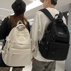 High School Backpack, Back To School Fashion, Travel Rucksack, Computer Backpack, Estilo Preppy, Laptop Rucksack, Boys Backpacks, Style Preppy, Black Travel