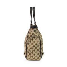 Gucci 'Abbey' tote bag in beige GG monogram canvas with D-ring detailing in gold hardware and a brown leather trim. Features dual flat leather handles, an open top, and an interior zip with slip pockets. Brand = Gucci Condition = 8/10, very good Dimensions = 18.5" x 10.5" x 4.25" Strap Drop = 7.5" Material = Canvas/Leather Hardware = Gold SKU = 23762-3 Gucci Brown Coated Canvas Shoulder Bag, Brown Gucci Coated Canvas Shoulder Bag, Brown Shoulder Bag With Signature Coated Canvas, Gucci Monogram Canvas Shoulder Bag With Leather Trim, Gucci Shoulder Bag With Leather Trim And Monogram Canvas, Gucci Shoulder Bag With Leather Trim, Gucci Top Handle Shoulder Bag With Leather Trim, Gucci Canvas Bags With Gold-tone Hardware, Gucci Double Handle Bags With Gold-tone Hardware