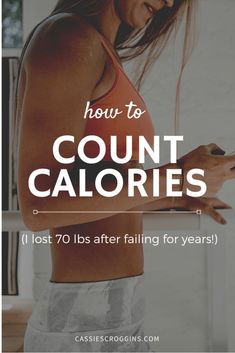 To lose weight you need to eat less calories than you burn. But how do you count calories? Here's how to count calories to lose weight. Eat Less Calories, How To Count Calories, Calorie Counter App, 1200 Calorie Diet Meal Plans, 13 Day Diet, Track Calories, Count Calories, Eat Less, Calorie Counter