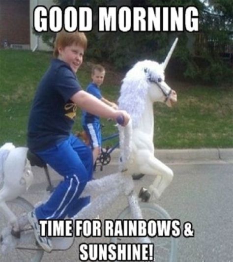 Thursday Meme, Unicorn Memes, Good Morning Meme, Funny Good Morning Memes, Thursday Humor, Happy Friday Eve, Friday Eve, Morning Memes, Funny Good Morning Quotes