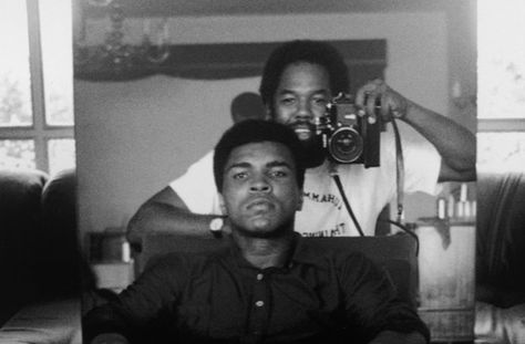 The Greatest with his long time personal photographer Howard Bingham Ali Islam, Ali Boxing, Muhammad Ali Boxing, Heart Of A Lion, Mohamed Ali, Muhammed Ali, Dynamic Duos, Mohammed Ali, Sports Center