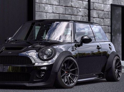 Modded Mini Cooper, Mini Cooper Tuning, R53 Mini Cooper S, Mini Cooper R53, Black Mini Cooper, Mini Cooper S R56, Mini Cooper Custom, Mini Cooper R56, Mini Cooper Classic