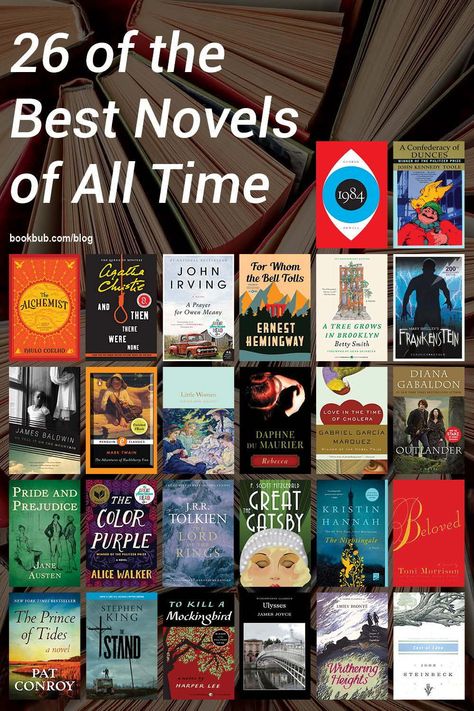 Best Books Of All Time List, The Best Novels To Read, Best Books All Time, Books For Literature Students, Top 100 Books Of All Time, Most Popular Books Of All Time, Best Novels Of All Time, Classic Fiction Books, Fictional Novels To Read