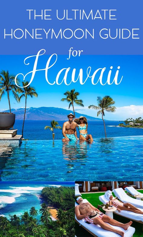 Honeymoon guide to Hawaii Hawaii Honeymoon Resorts, Maui Honeymoon, Affordable Honeymoon, Tropical Honeymoon, Hawaii Resorts, Hawaii Travel Guide, Honeymoon Vacations, Honeymoon Destination Ideas, Honeymoon Locations