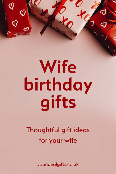 Wife Birthday Gifts Unique Birthday Gifts For Wife, Birthday Gifts For Wife Romantic, Birthday Gift Idea For Girlfriend, Gift Ideas For Wife Birthday, Best Gifts For Wife, Gf Present Ideas, Birthday Gifts For Wife Ideas, Birthday Gifts For Girlfriend Ideas, Wife Birthday Ideas