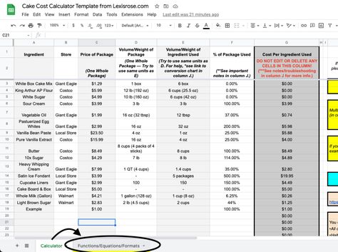 A Home Baker's Guide To Pricing Cakes (Free Price Calculator Sheet!) Cake Pricing Calculator, Cake Pricing Chart, Cake Pricing Guide, Cupcake Prices, Cake Chart, Wedding Sheet Cakes, Wedding Cake Tasting, Price Calculator, Home Bakery Business