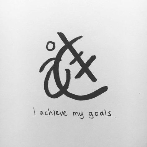 I Achieve My Goals, Sigil Tattoo, Magick Symbols, Magia Das Ervas, Wiccan Symbols, Spell Books, Future Vision, Witch Spirituality, Grimoire Book