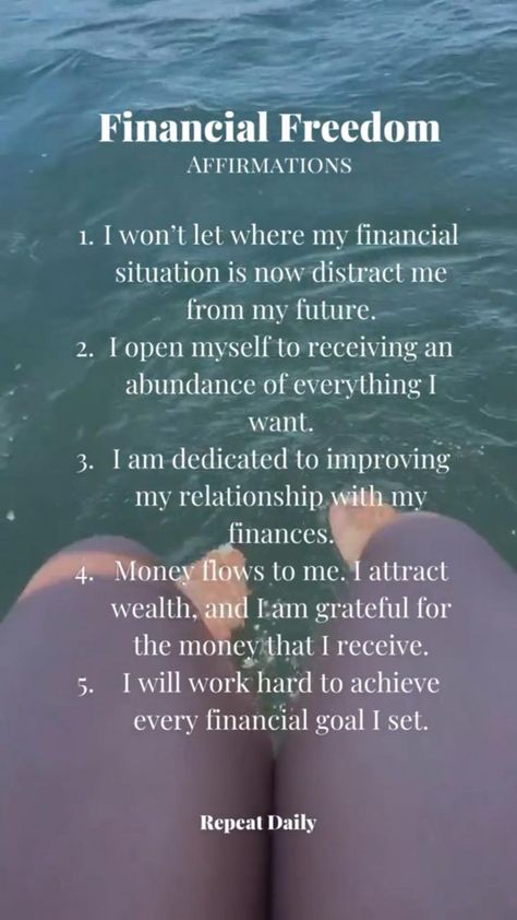 Freedom Affirmations, Financial Freedom Quotes, Genie Script, Money Prayer, Financial Quotes, Freedom Quotes, Manifestation Meditation, Health Affirmations, Money Manifestation