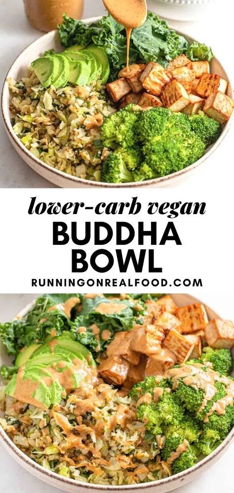 Vegan Protein Recipes, Vegan Buddha Bowl, Low Carb Low Fat Recipes, High Protein Vegan Recipes, Boiled Egg Diet Plan, High Protein Vegan, Low Carb Vegan, Low Carb Vegetarian, Vegan Bowls