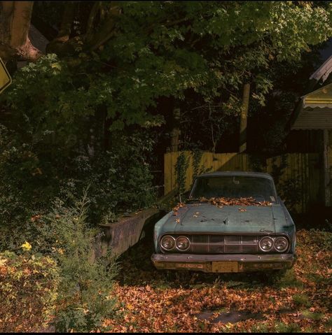 Small Town Woods Aesthetic, Small Town In Autumn, Cursed Town Aesthetic, 50s Small Town, 1970s Small Town Aesthetic, 70s Town Aesthetic, Town Surrounded By Forest, Escaped Aesthetic, Small Town At Night Aesthetic