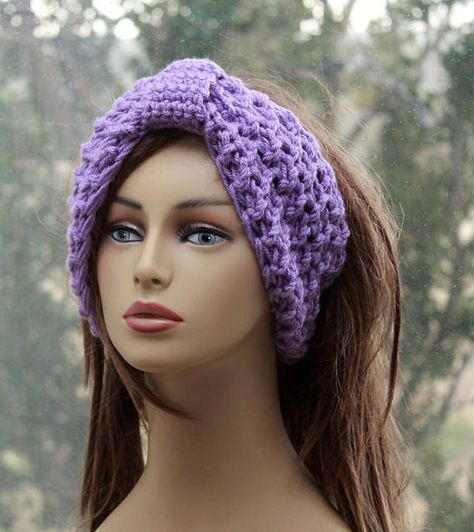 Crochet Newsboy Hat, Headband Knit, Hippie Headbands, Headband Fashion, Hair Accessories Pins, Crochet Sun Hat, Crochet Bandana, Organizing Hair Accessories, Chunky Knitting Patterns