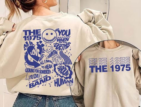 The 1975 Vintage Retro Tshirt, The 1975 Band Music Tshirt, Vintage Retro Tour Shirt Band Merch Ideas, Band Shirt Ideas, The 1975 Band, The 1975 T Shirt, 1975 Band, Vintage Tshirt Design, Retro Shirt Design, Vintage Shirt Design, Music Tshirt