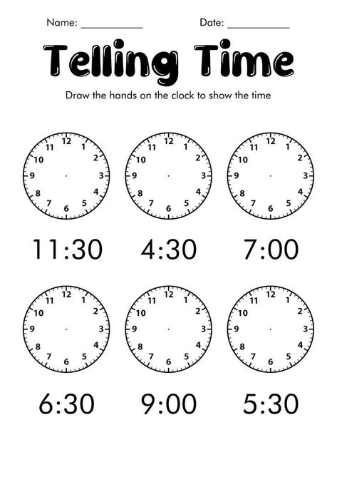 Clock Anchor Chart 3rd Grade, Grade 2 Time Worksheets, 1st Grade Clock Worksheets, Telling Time First Grade Worksheets Free Printable, Clock Kindergarten Activities, 1st Grade Telling Time Worksheets, 2nd Grade Time Worksheets Free, Telling Time 1st Grade, 1st Grade Time Worksheets