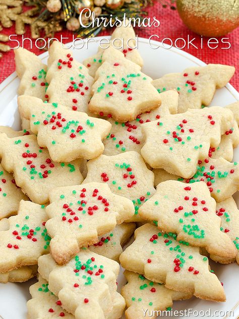 Christmas Shortbread Cookies, Shortbread Cookies Christmas, Christmas Shortbread, Best Christmas Cookie Recipe, Easy Christmas Cookie Recipes, Shortbread Cookie Recipe, Shortbread Recipes, Christmas Cookies Easy, Best Christmas Cookies