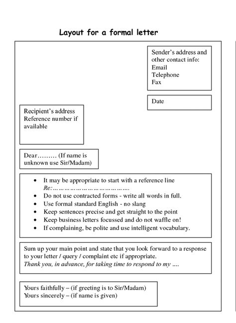 A formal letter is a letter that is written in the formal language with a specific format for business or official purpose ... How To Write An Official Letter, How To Write A Letter, Cabinet Pudding, Formal Letter Writing Format, Format Of Formal Letter, Official Letter Format, Letter Writing For Kids, Letter Writing Format, Informal Letter