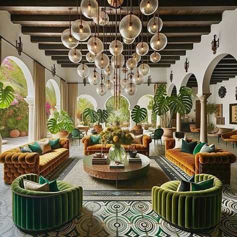 🇲🇽 My @giLherrera twist of Modern Mexican Hacienda Boutique Hotel Lounge Area/Master Suite (requested by client) with a VERY Merida VIBE!! Without a doubt one of my favorite places (want more?) . . At CoLores Decor Our team is constantly experimenting with textures & “WOW” styles for a UNIQUE statement design for any room…Introducing TOP 🇲🇽 MeXican Artisan Design & CATAPULTING our culture’s Talent through the vision of our founder, GiL Herrera @giLherrera ♥️ . You think you know MeXican Artis... Mexico Interior Design Living Room, High End Mexican Restaurant, Mexican Resort Decor, Latino Interior Design, Boutique Hotel Decor, Lounge Hotel Design, Hotel Lounge Design, Hotel Lounge Area, Modern Mexican Hacienda