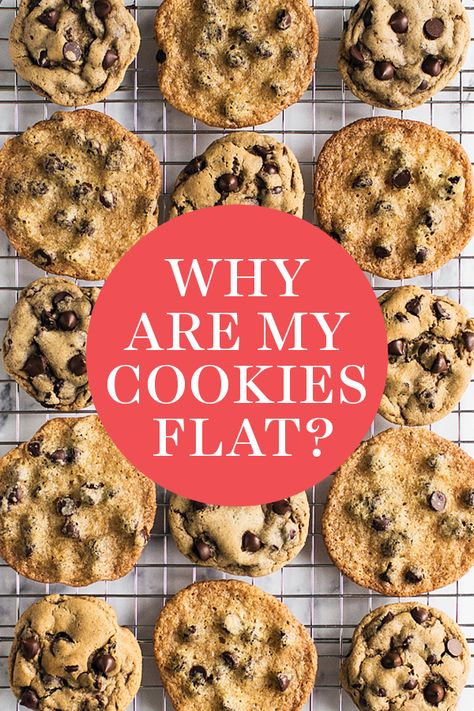 Best Soft Chocolate Chip Cookies, Flat Cookies, Fluffy Chocolate Chip Cookies, Ultimate Cookie Recipe, Thick Cookies, Make Chocolate Chip Cookies, Soft Chocolate Chip Cookies, Cookie Recipes Homemade, Baking Basics