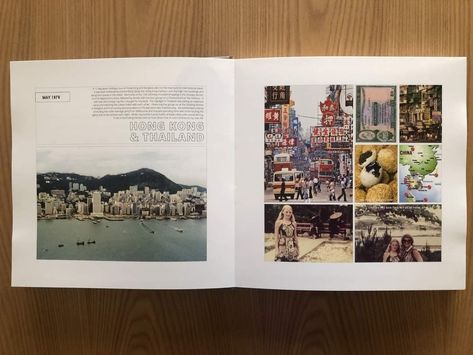 Travel Photo Album Layout, Travel Photo Book Layout, Travel Photobook Ideas, Photobook Layout Design, Photo Book Layout, Album Photo Voyage, Travel Magazine Design, Travel Photo Book, Travel Photobook