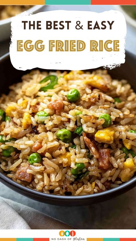 Looking for a quick and tasty meal? This Egg Fried Rice is the perfect solution! Ready in just 20 minutes, it’s loaded with flavor and easy to customize with your favorite veggies or proteins. Whether you’re making it as a main dish or a side, this recipe is sure to become a staple in your kitchen. Pin this recipe now and make your next meal deliciously simple! Click through for the full recipe! Quick Egg Fried Rice, Egg Fry Rice Recipe, Meals With Fried Rice, Stir Fry Rice With Egg, Fry Rice Recipe Simple, Fried Rice And Egg, Egg Fried Rice Recipes, Steamed Rice Recipe Meals, Easy Stir Fry Rice