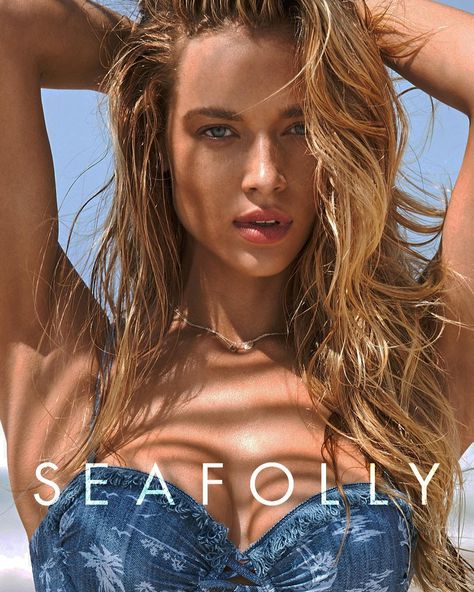 Hannah Swimwear Campaign, Hannah Ferguson, Seafolly Swimwear, Sports Illustrated Swimsuit, Swimsuit Models, Famous Models, Instagram Models, Fashion Editor, Celebrity Gossip