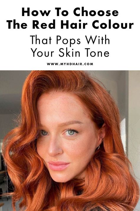 Red Hair Different Skin Tones, Copper Red Hair Color Pale Skin, Pale Skin And Red Hair, Orange Hair Fair Skin, Red Hair For Pink Skin Tones, Copper Hair For Fair Skin, Fox Red Hair Color, Red Shades Hair Color, Copper Hair For Pale Skin