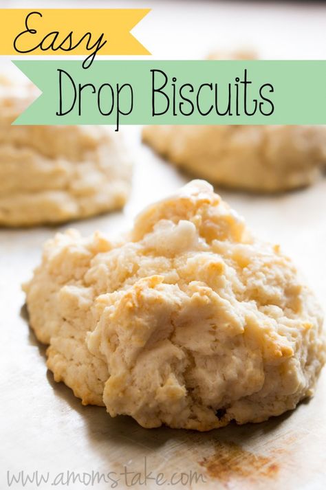 Baking Powder Drop Biscuits, Baking Powder Biscuits Easy, Crunchy Biscuits Recipe, Drop Biscuits Pioneer Woman, Drop Buiscits Recipes, Stew Biscuits, Drop Biscuits Easy, Grandma's Biscuits, Baking Powder Biscuits Recipe