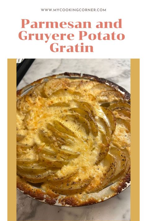 Elevate your side dish game with our Gourmet Crispy Parmesan and Gruyere Potato Gratin. This indulgent dish combines tender Yukon Gold or White potatoes with rich Gruyere and Parmesan cheeses, all bathed in a luxurious garlic-infused cream sauce. #gratin #crispy #tasty #salty #cooking #dinner #potato #easyfood Yukon Gold, Potato Gratin, White Potatoes, Cream Sauce, Cooking Dinner, Side Dish, Parmesan, Side Dishes, Potato