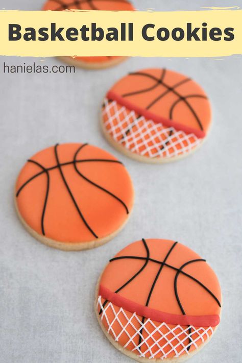 Ruler Cookies Decorated, Basketball Theme Cookies Decorated, Basketball Cookies Ideas, Sport Cookies Decorated, March Madness Cookies Decorated, Basketball Decorated Sugar Cookies, Basketball Themed Cookies, Basketball Royal Icing Cookies, Volleyball Cookies Royal Icing