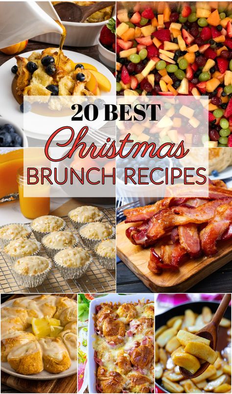 Christmas Recipes Brunch, Christmas Family Brunch Ideas, Breakfast For Dinner Christmas Party, Festive Brunch Ideas, Brunch Menus For Christmas, Appetizer For Brunch, Easy Christmas Dinner Recipes For Family, Xmas Brunch Ideas Families, Holiday Brunch Menu Ideas