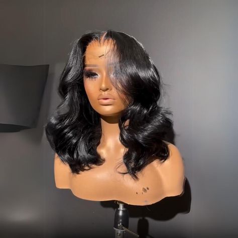 Brand Name Geeta Hair Hair Material 100% Human Hair From One Donor Hair Texture Body Wave Wigs → Hair Color Black Color Wig Density 150% 180% Density Hair Length 14-16 Inch Lasting For 1 More Year Lace Size 13x4 Lace Front /5x5 Lace Closure Lace Type HD Transparent Swiss Lace wig（🔥 Shop HD Lace wigs →） Hairline Lightly Pre-plucked Natural Hairline Wig Size Average Size (Head Circumference 21.5-22.5 Inch) ATTENTION:If you need a smaller or bigger cap, please contact us or leave a note with your Side Part Wig Shoulder Length, 16inch Body Wave Wig, Hairstyles For Closure Wig, 13x4 Lace Front Wig Styles Body Wave, Bob Wig For Black Women Curly, Short Black Wigs For Black Women, Mid Length Wigs For Black Women, Medium Length Lace Front Wigs, Middle Part Wig Styles