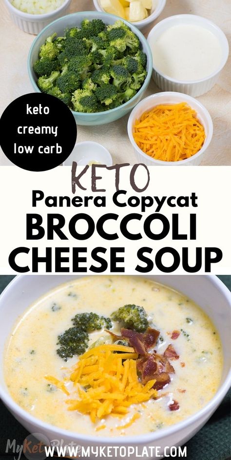 My favorite fall keto soup recipe with broccoli and cheddar is creamy, filling and warm. An excellent vegetarian low carb soup perfect for cold days. Soup ready in 20 minutes that is keto, vegetarian and also gluten-free. Only a few low carb ingredients are needed to make it. Brocoli Cheese Soup Keto, Keto Friendly Broccoli Cheddar Soup, Keto Cream Of Broccoli Soup Recipe, Low Carb Broccoli And Cheese Soup, Keto Veg Soup Recipes, Keto Brocolli Cheddar Soup Recipes Crockpot, Low Carb Cheese Soup Recipes, Crockpot Keto Broccoli Cheddar Soup, Keto Dinner Soup Recipes